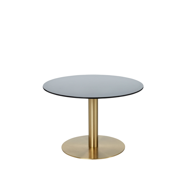 Flash Side Table Round Brass