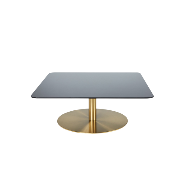 Flash Side Table Square Brass