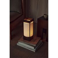 Andon Bordlampe Mørk Brun Ask