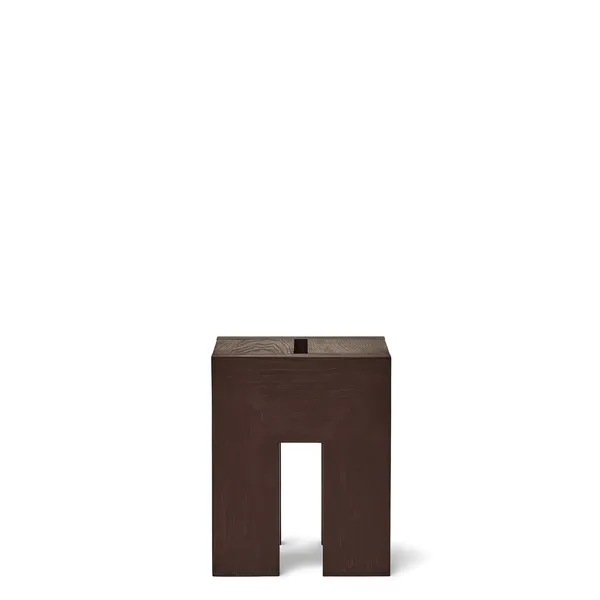 Monolith Beistelltisch Dunkel Braun Esche