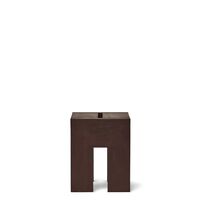 Monolith Beistelltisch Dunkel Braun Esche