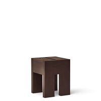 Monolith Beistelltisch Dunkel Braun Esche