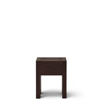Monolith Beistelltisch Dunkel Braun Esche