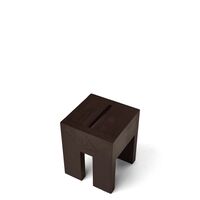 Monolith Beistelltisch Dunkel Braun Esche