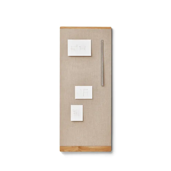 Rim Notice Board 60x145 Oak