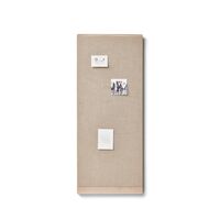 Rim Notice Board 60x145 White Oiled Oak
