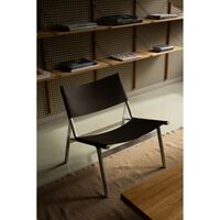 Union Easy Lounge Chair Aluminum/Sandstone Mesh