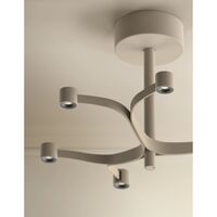 Fronda 6 Loftlampe Black 9005