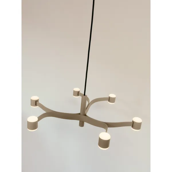 Fronda 6 Pendel Grey Beige 1019