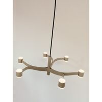 Fronda 6 Pendel Grey Beige 1019