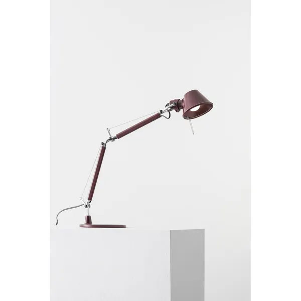 Tolomeo Micro Bordlampe Bordeaux