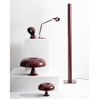 Lámpara de Mesa Nesso Bordeaux