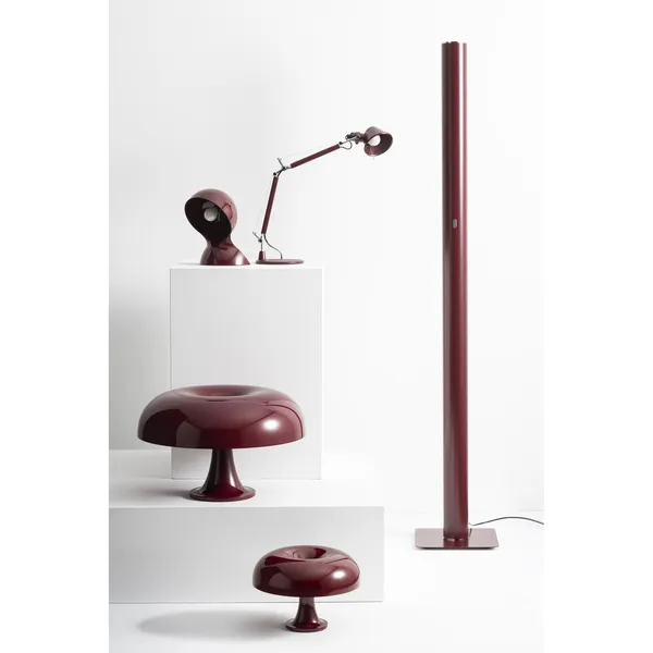 Tolomeo Micro Bordlampe Bordeaux