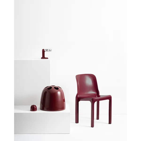 Timor Decoratieve Kalender Bordeaux