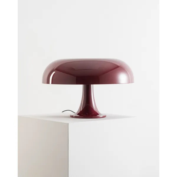 Lámpara de Mesa Nesso Bordeaux