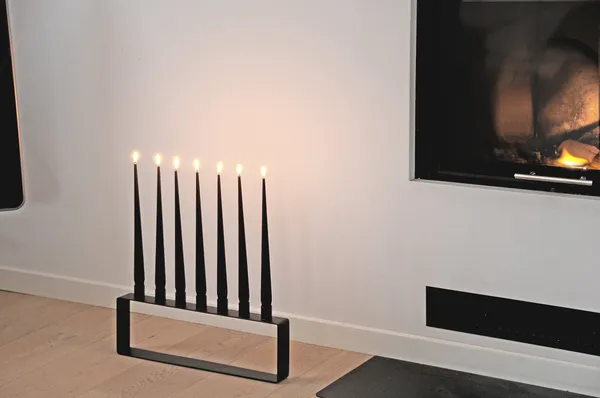 Frame 7 Candle Holder Matte Black