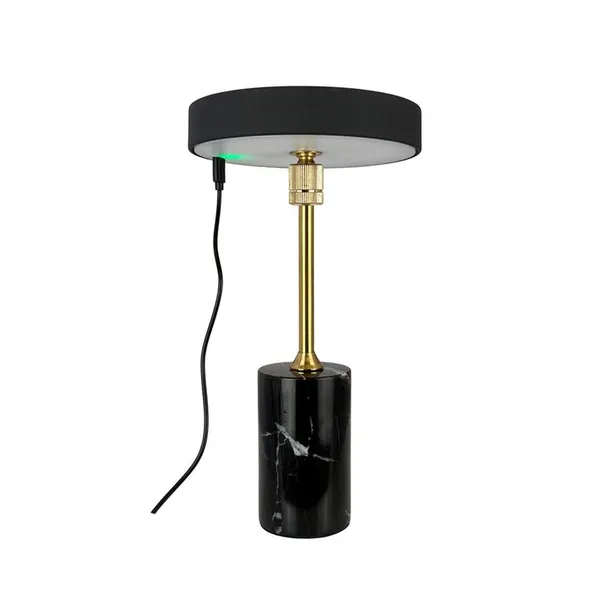 Starlight Portable Table Lamp LED Black Marble/Brass