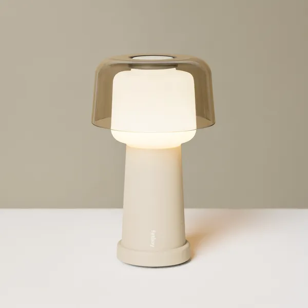 Revolve Portable Lamp Sandy Clay