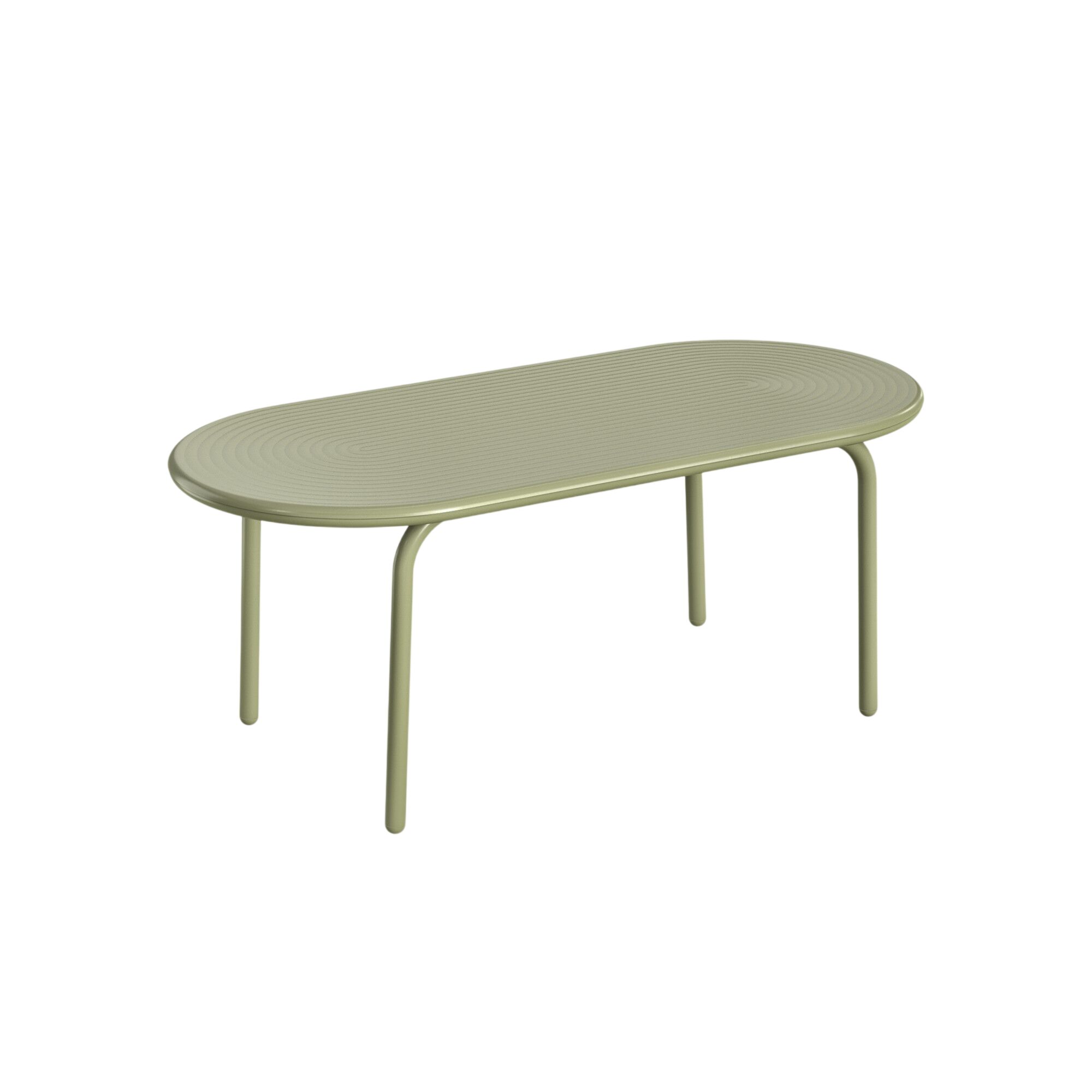 Groove Outdoor-bord Obround Moss