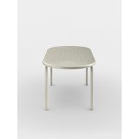 Groove Outdoor Tisch Oval Putty