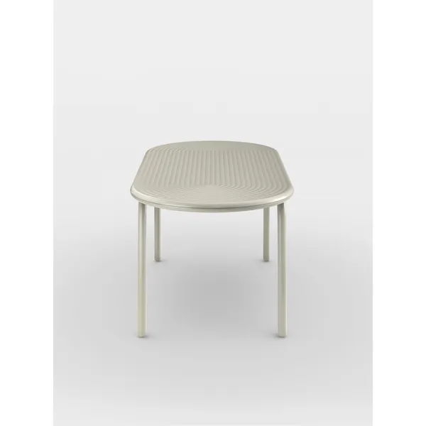 Groove Outdoor Tisch Oval Putty