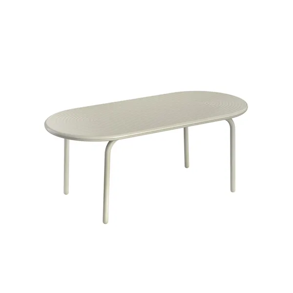 Groove Outdoor Tisch Oval Putty