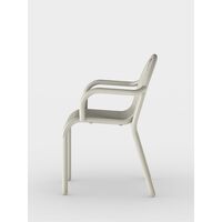 Groove Outdoor Armchair Putty