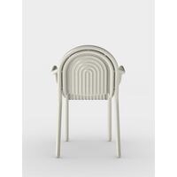 Groove Outdoor Armchair Putty