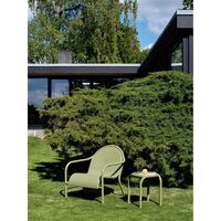 Groove Outdoor Lounge Chair Moss