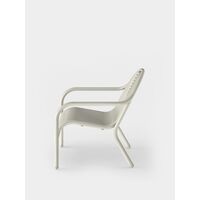 Groove Outdoor Lounge Chair Putty