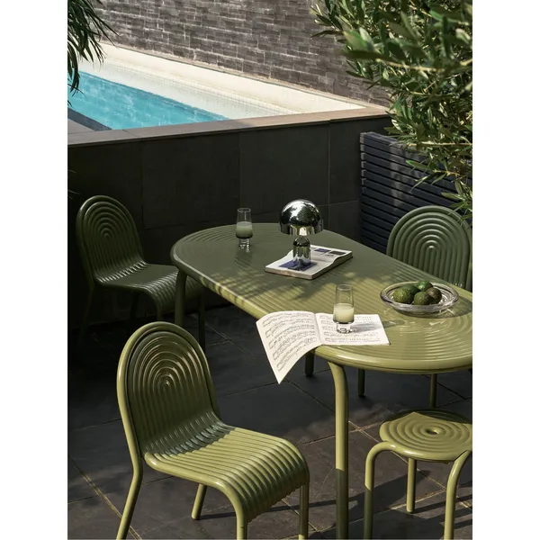 Groove Outdoor Chair Moss