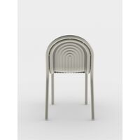 Groove Outdoor Chair Putty