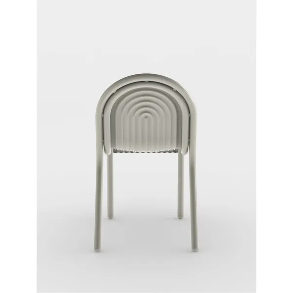 Groove Outdoor Chair Putty