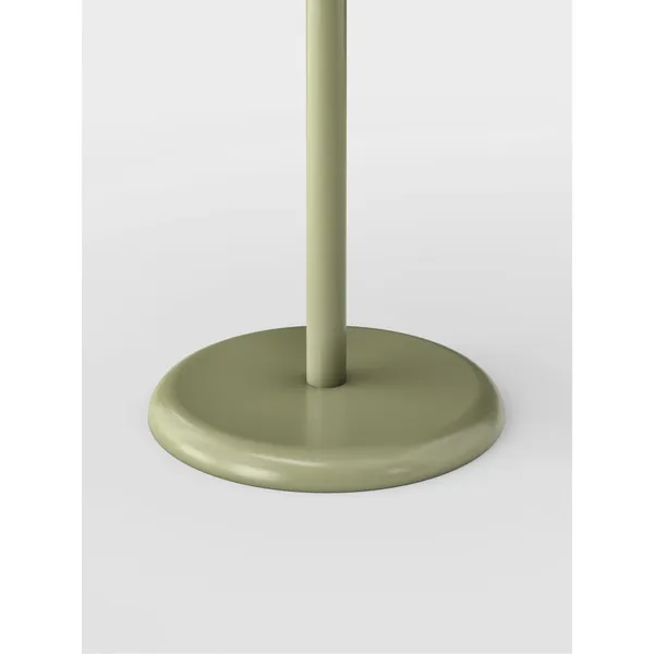 Groove Outdoor Table Round Moss