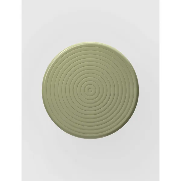 Groove Outdoor Table Round Moss