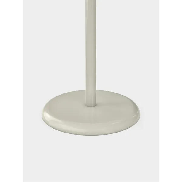 Groove Outdoor Table Round Putty