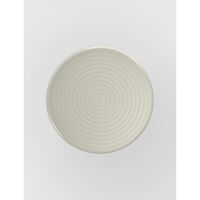 Groove Outdoor Table Round Putty