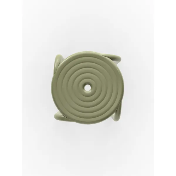 Groove Outdoor Stool Moss