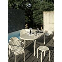 Groove Outdoor Stool Putty