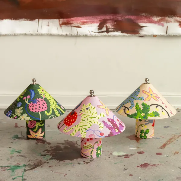 Loulou Transportabel Lampe Blush Garden