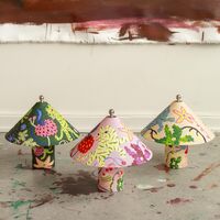 Loulou Transportabel Lampe Blush Garden