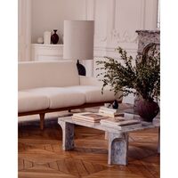 Doric Coffee Table 80x80 cm Stormy Gray