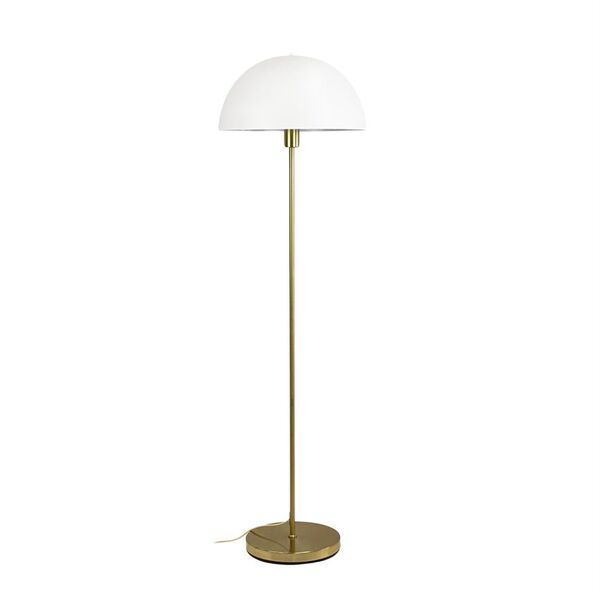 Stockholm gulvlampe hvid/messing