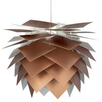 PineApple Pendelleuchte, groß, kupferfarben