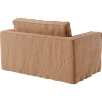 Loom Nest Love Seat Lounge Chair Taupe