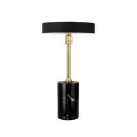 Starlight Portable Table Lamp LED Black Marble/Brass