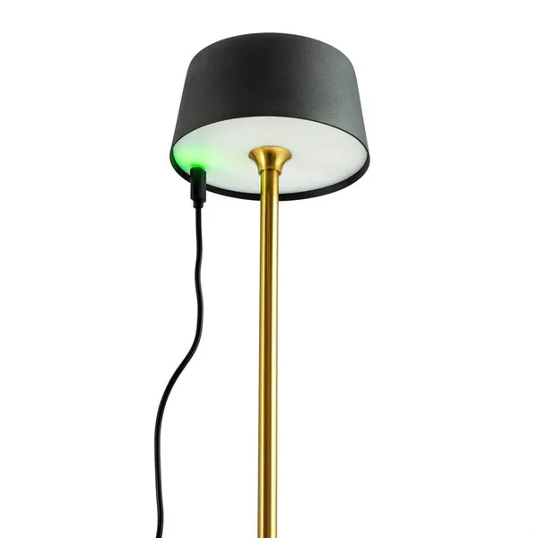 Yoyo draagbare tafellamp zwart