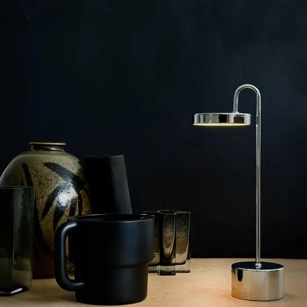 Moovelight Bordlampe Chrome