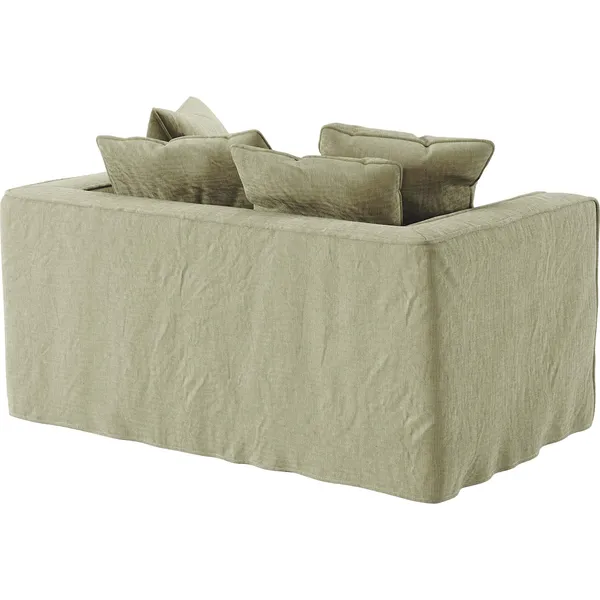 Loom Love Seat fauteuil mosgroen