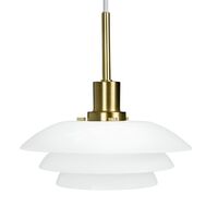 Suspension DL20 Laiton/Opale